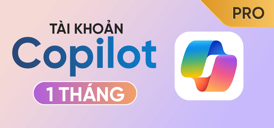 Copilot Pro & Microsoft 365 1 tháng - Tài khoản